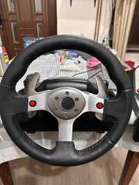 Logitech g25 racing wheel + pedals + shift + emulator for PS4