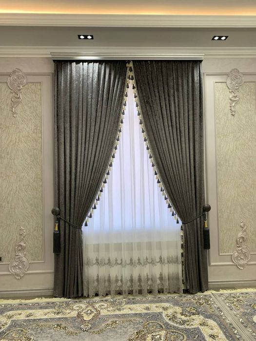 СИЗ хохлаган услубда парда тикамиз