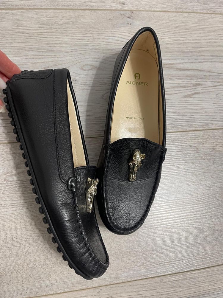 Mocasini piele Aigner