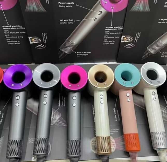 Сешоар Super Hair Dryer DS 5 в 1 Йонизация Три степени1600W