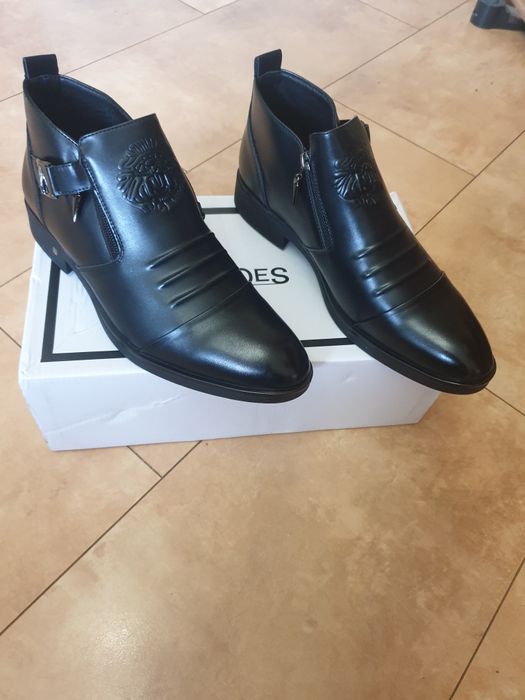 Мъжки  кожени боти