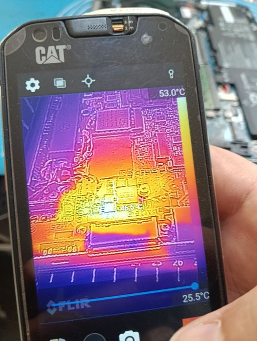 Telefon cat s60 caterpillar camera flir termoviziune