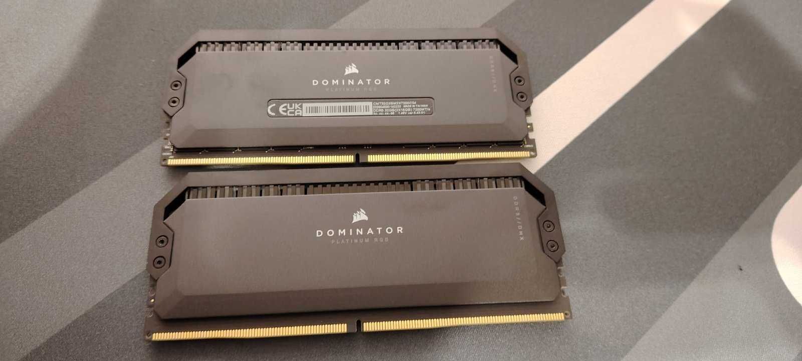Corsair Dominator Platinum RGB 2x16GB 32GB 7200MHz DDR5 CL34