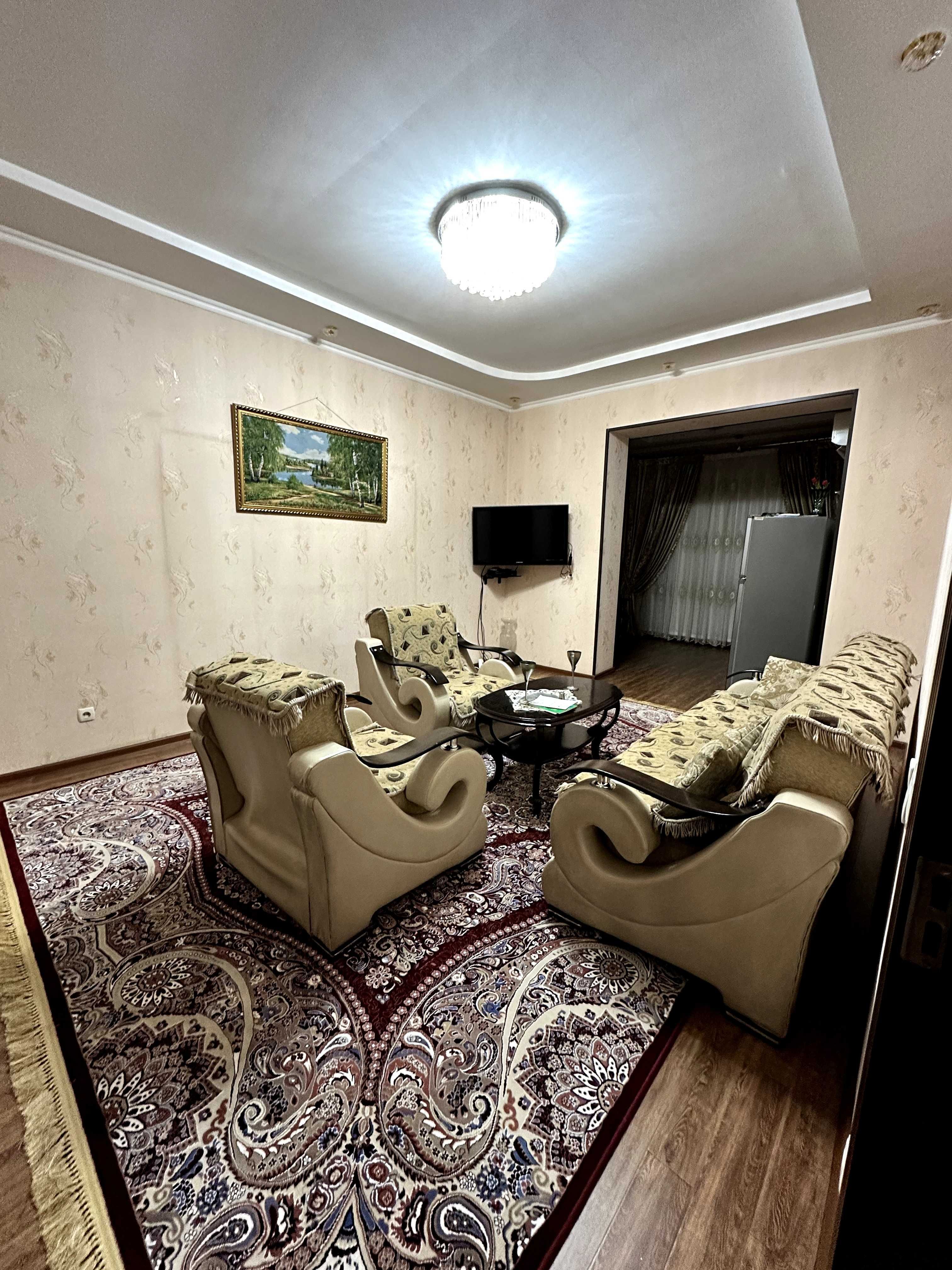 Аренда квартиры в центре, (рядом Tashkent city) 3х кв., 104 кв.м.