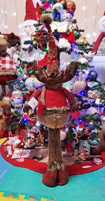 Коледени елени - 3-ри висичини 100 см.,80 см.,50 см.