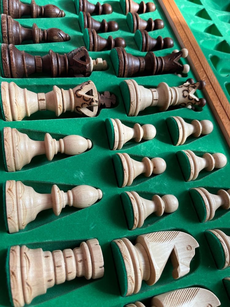 Tabla de sah din lemn