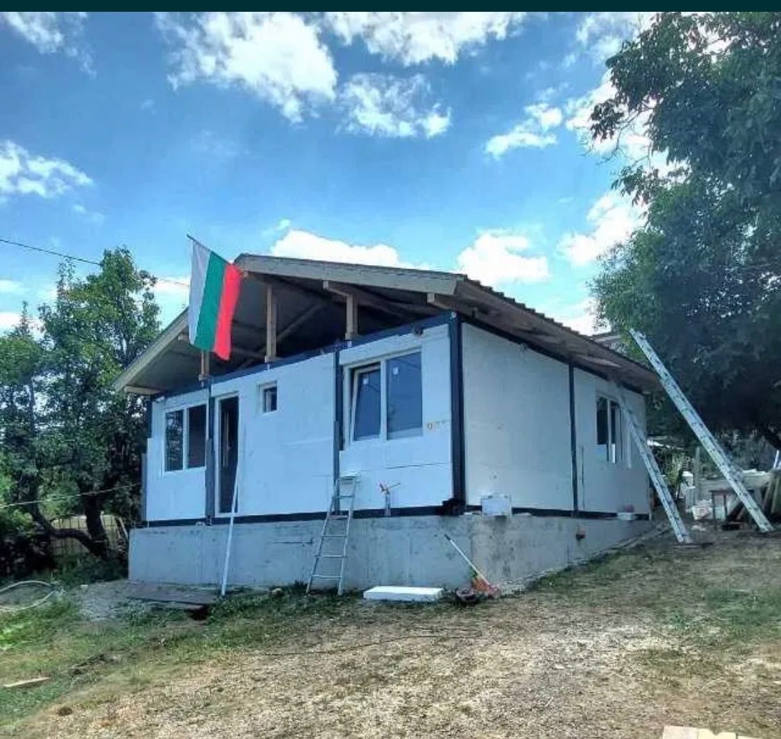 На изплащане/ Жилищен контейнер/Сглобяем павилион/Къща 42кв.м