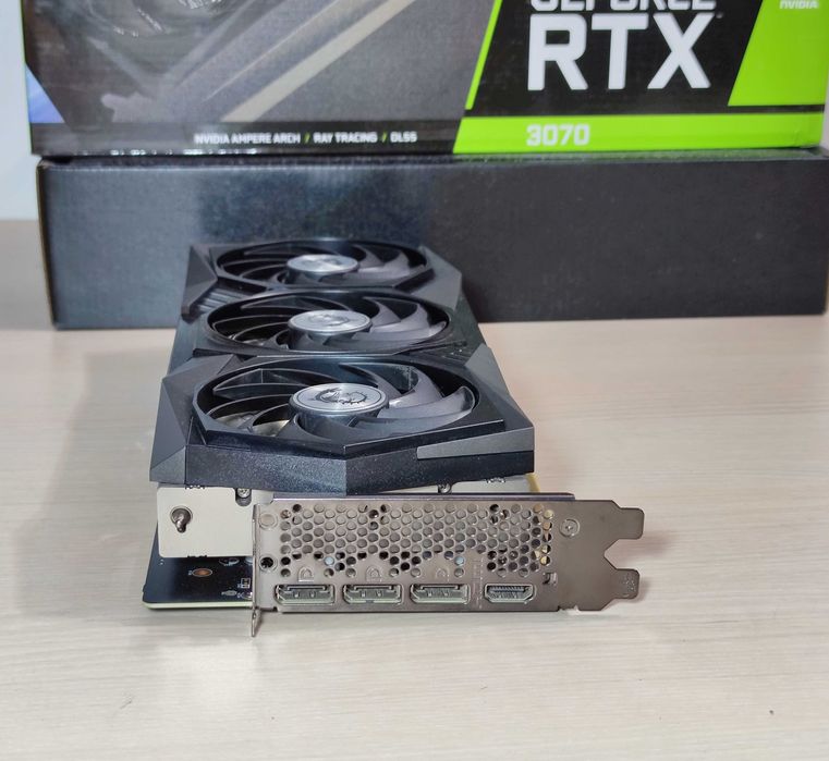 Placa RTX 3070 Msi GamingX Trio