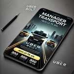 Manager transport persoane Uber Bolt Taxi  67 lei pe luna