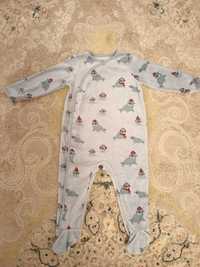 Pijama Salopeta Foca Bebelus Marime 92 C&A