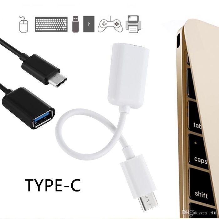 Преходник USB Type-C (USB 3.1) към USB 3.0 (женско) + Гаранция