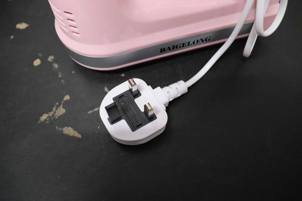 Миксер BAIGELONG, 300W, мощен кухненски миксер, 5 скорости 5 приставки