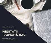 Meditatii BAC romana online