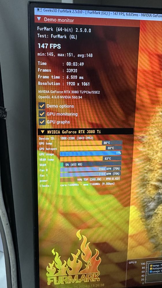 Продам Видеокарту RTX3080ti 12GB