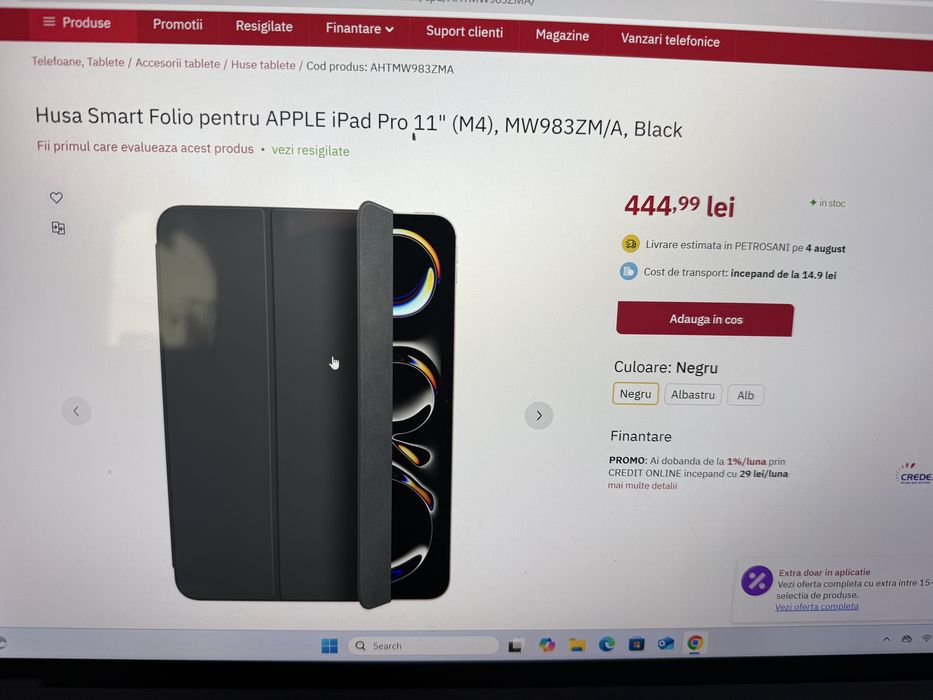 Husa Smart Folio pentru APPLE iPad Pro 11 genration 1,2,3