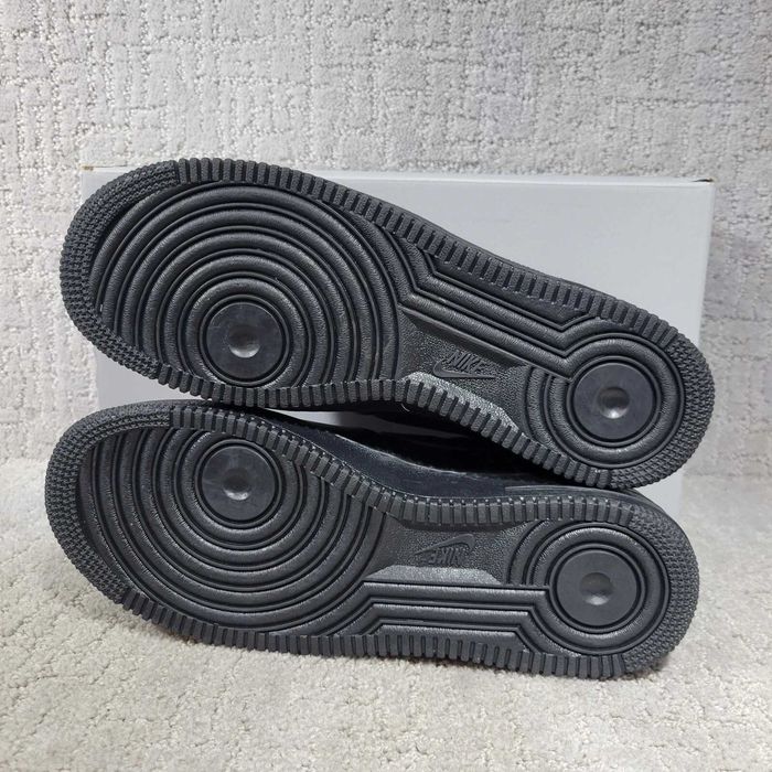 Nike Air Force 1 07' Triple Black (36-47 номер)
