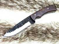 CUTIT VANATOARE Lama OTEL Teaca Piele Naturala Sport Camping Bushcraft