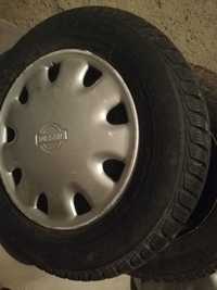 Нисан микра гуми с джанти  13 цола оригинални