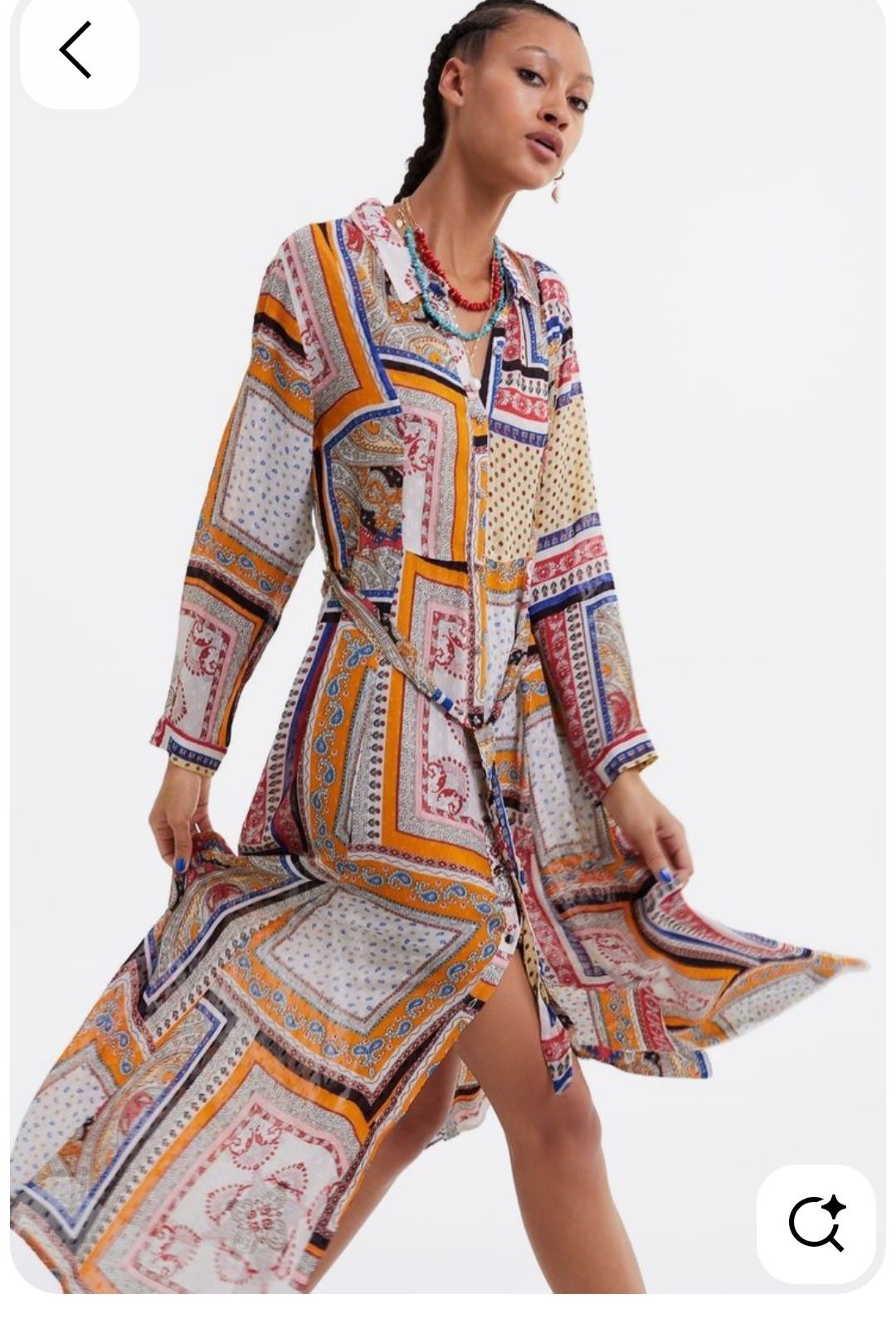 Дълга рокля zara