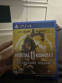 Диск Mortal Kombat 11 на playstation 4