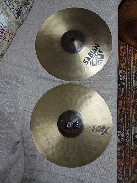 Продавам фус чинели Sabian HHX 14" и Mainl