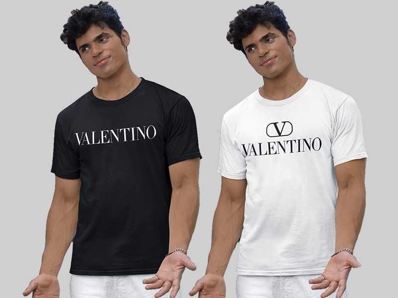 Тениски Valentino Валентино принт