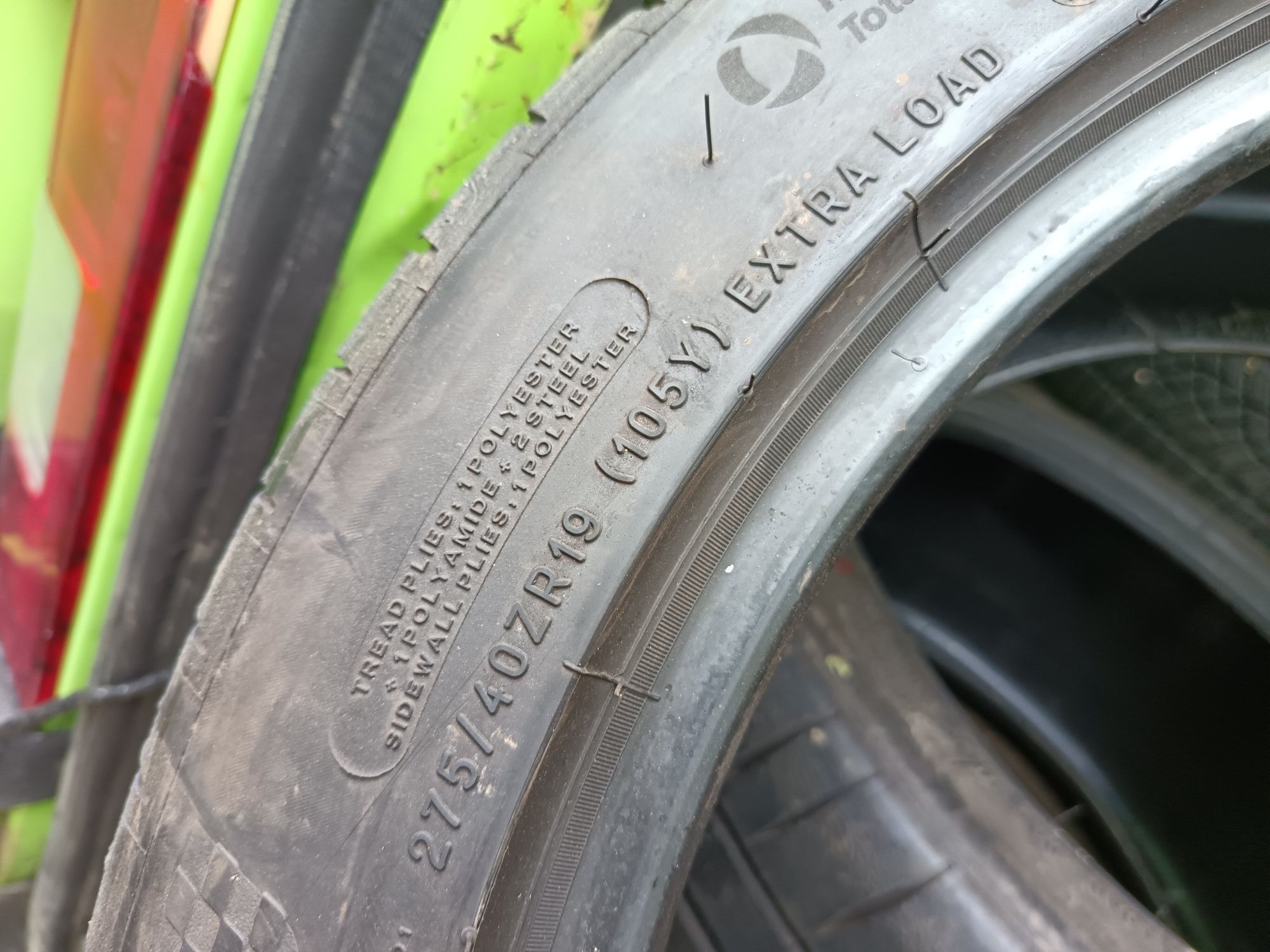 Anvelope vara 275 40 19 Michelin 2022 7mm