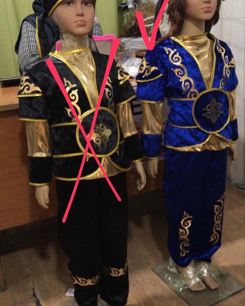 Поделка на Наурыз, ёлка из фетра, елка из фетра, казахские костюмы