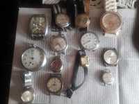 Стари ръчни и джобни часовници и будилник