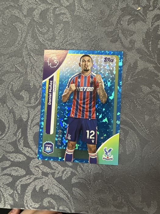 Продавам редки карти Topps premier league 25/26 с автографи и номера