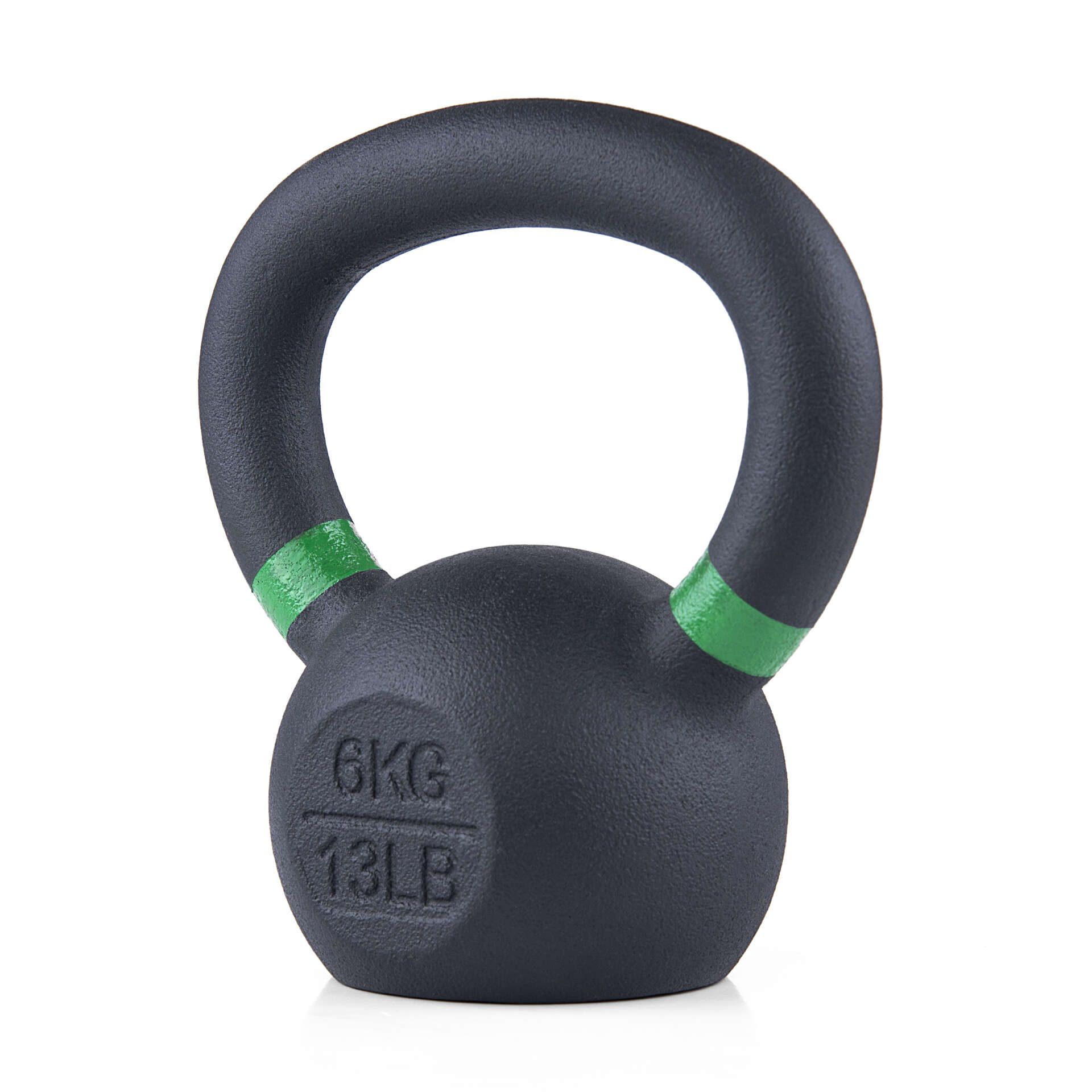 Gantera Kettlebell Zoco Body Fit HL011, Greutate 10 kg, Negru