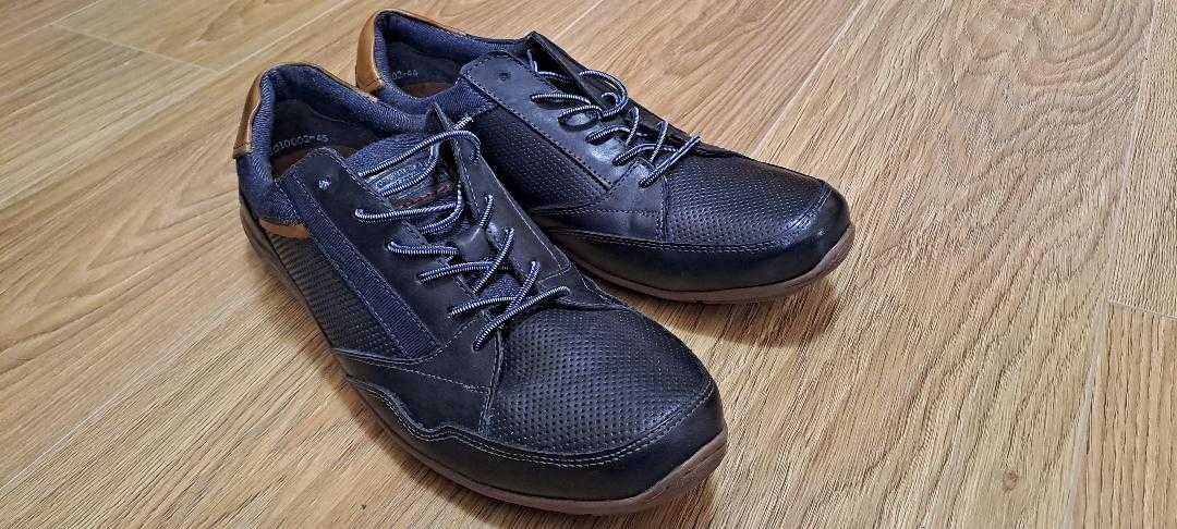 Нови сини мъжки обувки Drievholt, размер 45-46