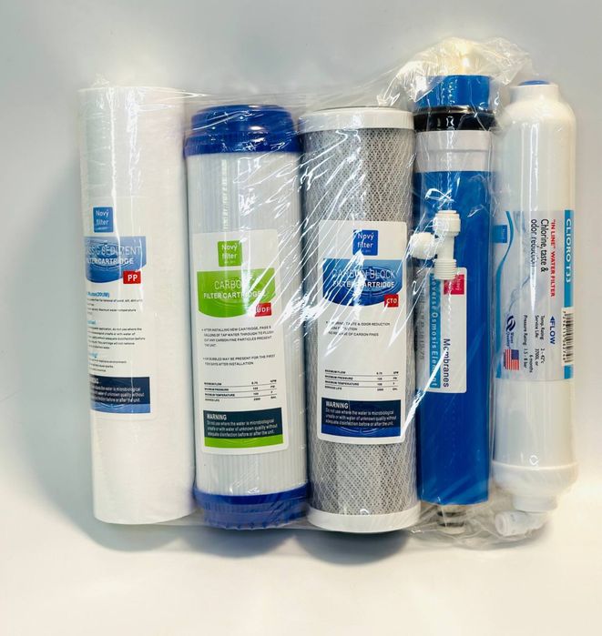 Замена фильтра обратного осмоса