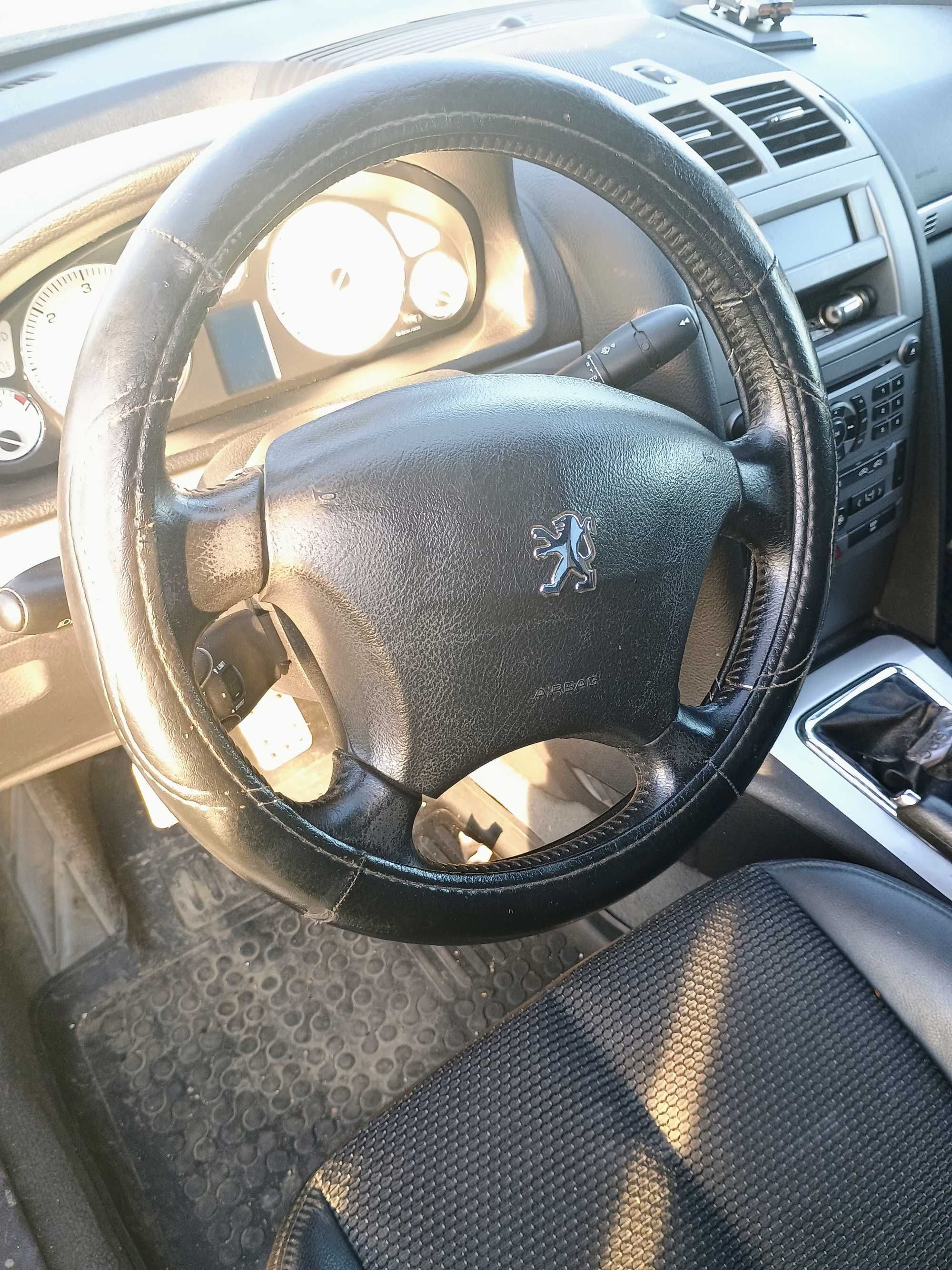 Volan piele Peugeot 407