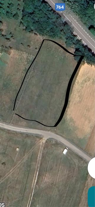 Vand loc pentru cabana in Calatea loc Cornet