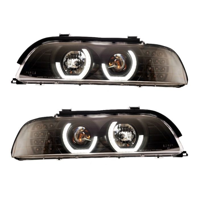 Faruri ANGEL EYES 3D negru pt BMW E39 09.95-06.03