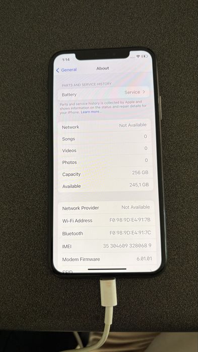 iPhone X 256GB Space Gray