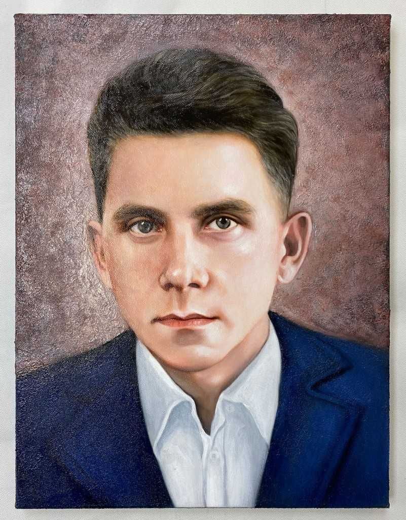 Cadoul perfect,pictura portret dupa poza