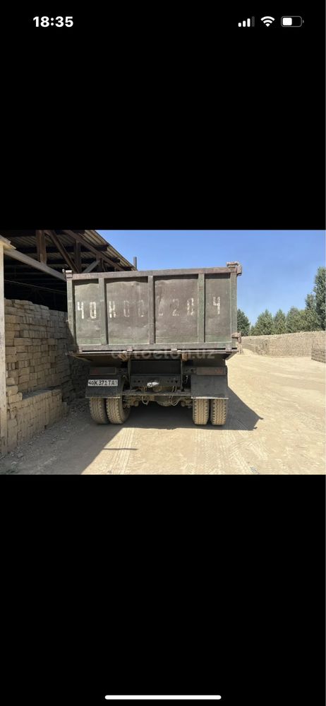 Kamaz sotiladi kelishilgan xolda