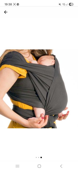 Marsupiu bebe wrap elastic First Hugs