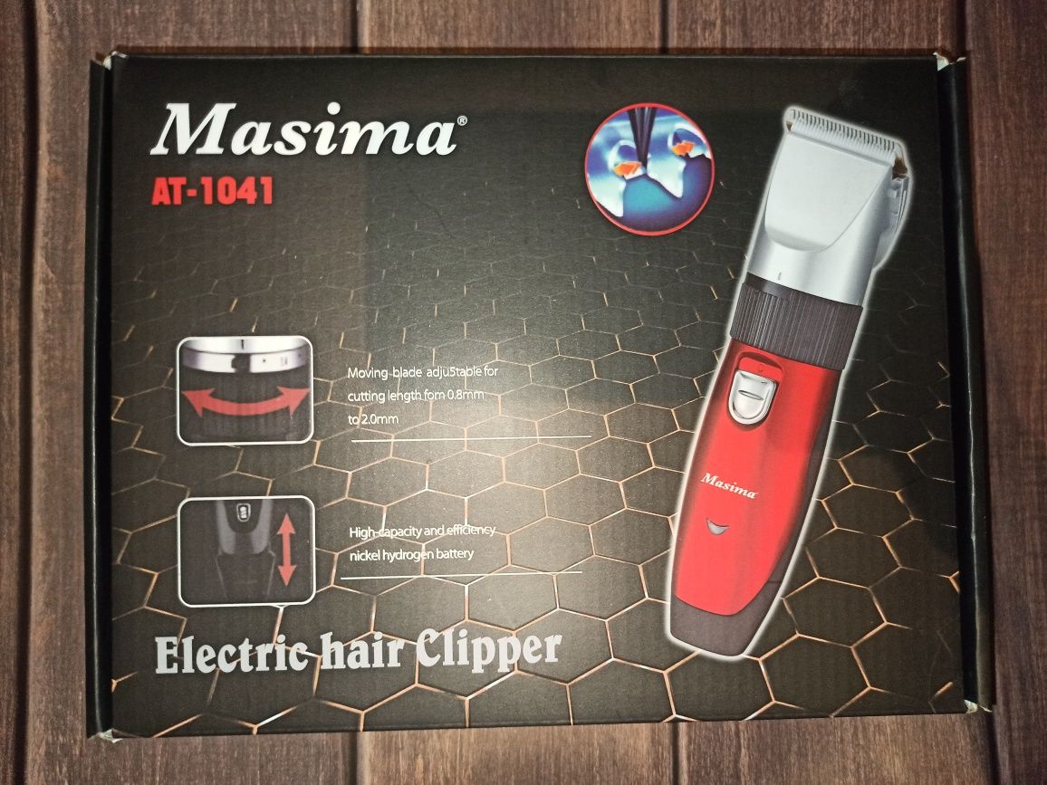 Электробритва машинка для бритья и стрижки волос Masima бритва лезвие