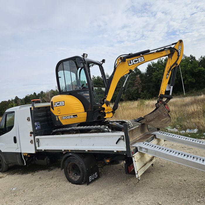 Jcb bager  малък  багер