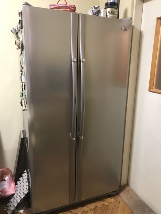 Хладилник с фризер двукрилен LG
