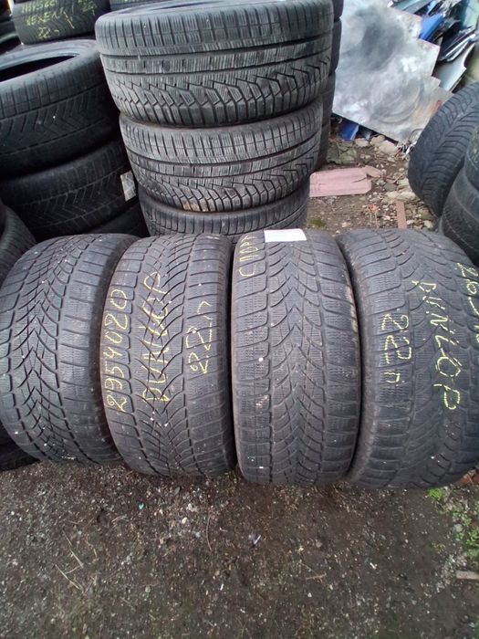20 цола спорт пакет 295 40 и 265 45 20  DUNLOP  4броя зимни дот 2022г