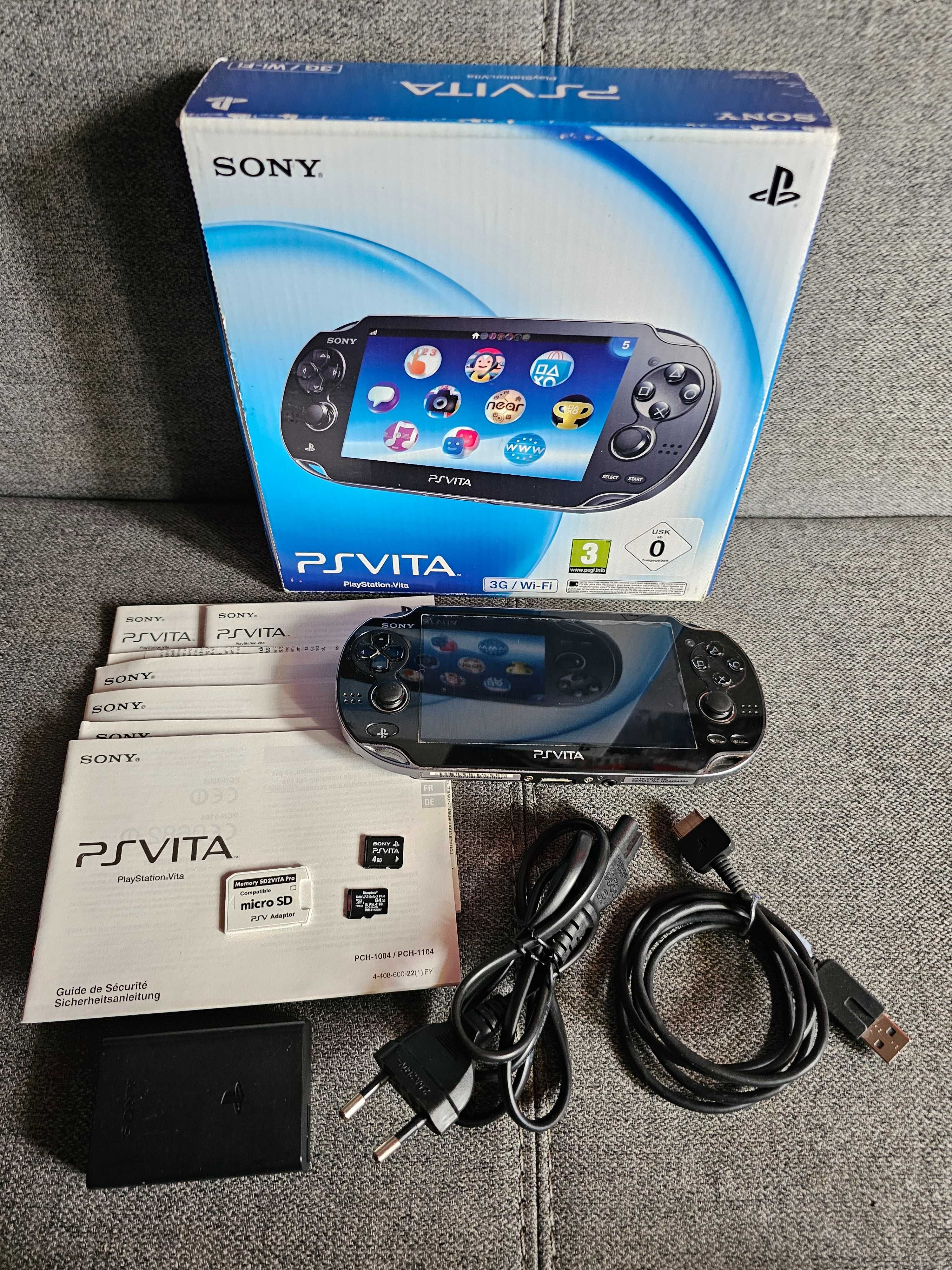 Joc Playstation vita - ps vita 3g 1104 oled modat 64+4 gb