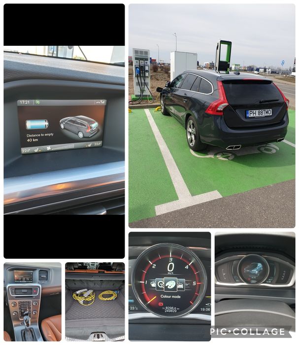 Volvo V60 Plug-In Hybrid ~Automat~4x4~Proprietar ~2.4 Diesel D6