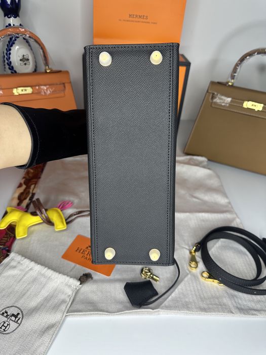 Geanta de lux HERMES Kelly 25 cm piele naturala 100% cadou c:13