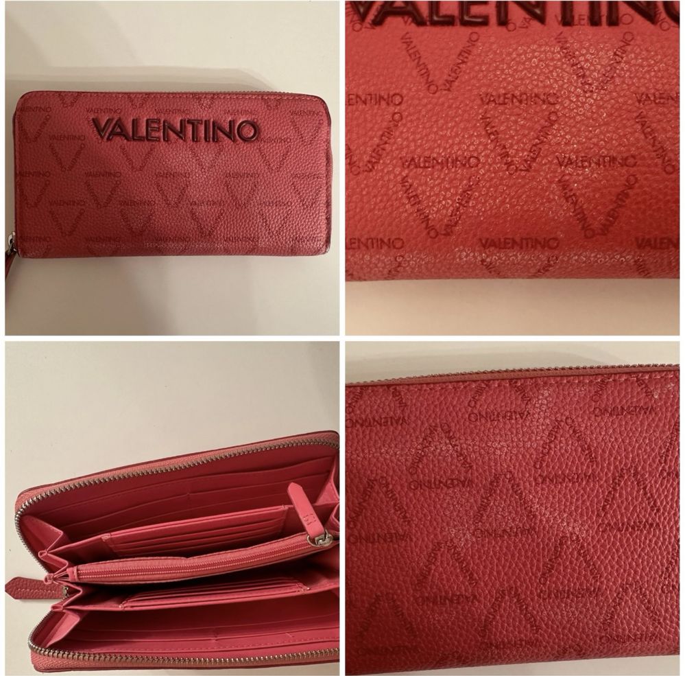 Портмоне Valentino и Guess