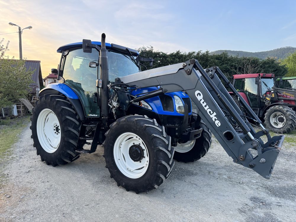 Tractor New Holland TS 110 A cu Incarcator frontal Quicke