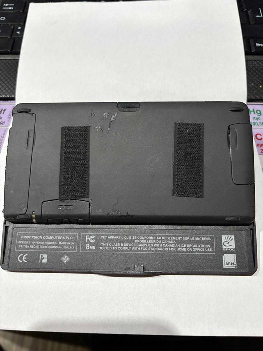 Psion Series 5 handheld PDA - Colecție, Balamale OK + Card CF 256MB